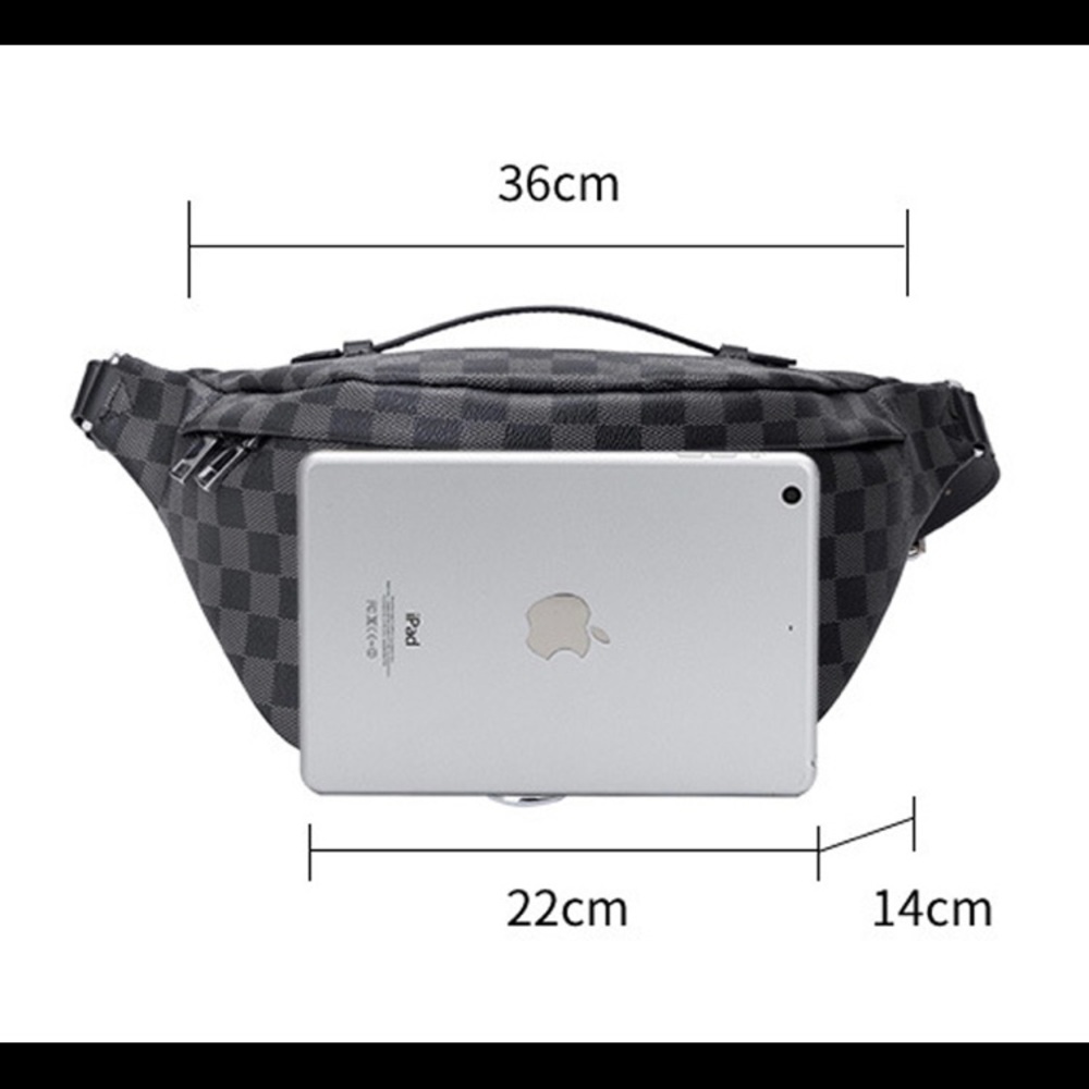 Checkered Fanny Pack - Picture 7 of 7